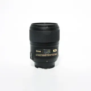 Brukt Nikon AF-S Micro 60mm f/2.8 G ED Tilstand: 2 | Nikon F /  AF-S