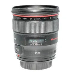 BRUKT Canon EF 24mm f/1.4 L USM II Tilstand: 3 | Canon EF