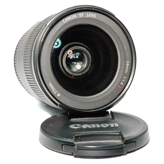 BRUKT Canon EF 24mm f/1.4 L USM II Tilstand: 3 | Canon EF 