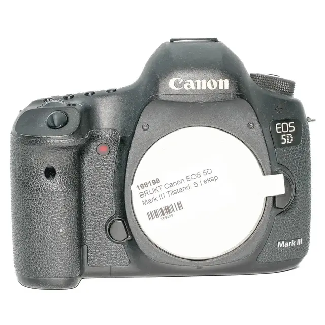 BRUKT Canon EOS 5D Mark III Tilstand: 5 | 431 840 eksp. (288%) 