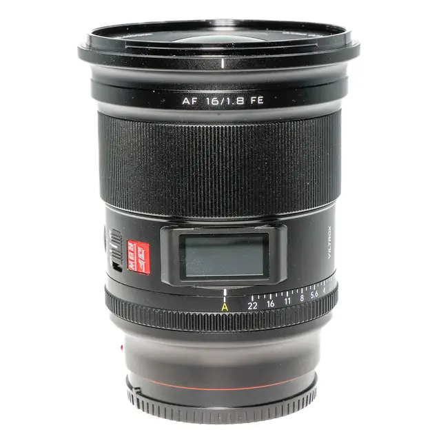 BRUKT Viltrox AF 16mm f/1.8 for Sony E Tilstand: 1 | Sony E 
