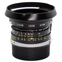 BRUKT Leica Summilux-M 35mm f/1.4 Bruktsalg-Tilstand: 2 - Rett fra CLA