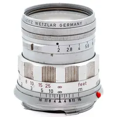 BRUKT Leitz Summicron 50mm f/2 Bruktsalg-Tilstand: 3