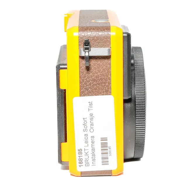 BRUKT Leica Sofort Instakamera Oransje Tilstand: 3 | eksp. 
