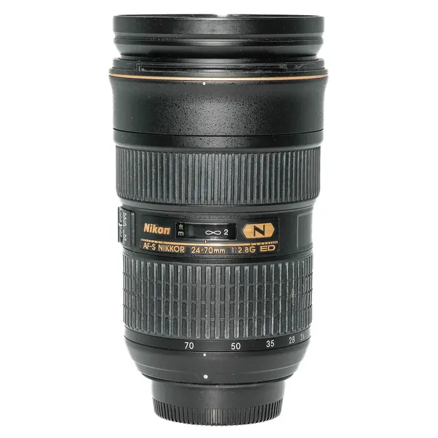 BRUKT Nikon AF-S 24-70mm f/2.8 G ED IF Tilstand: 3 | Nikon F 