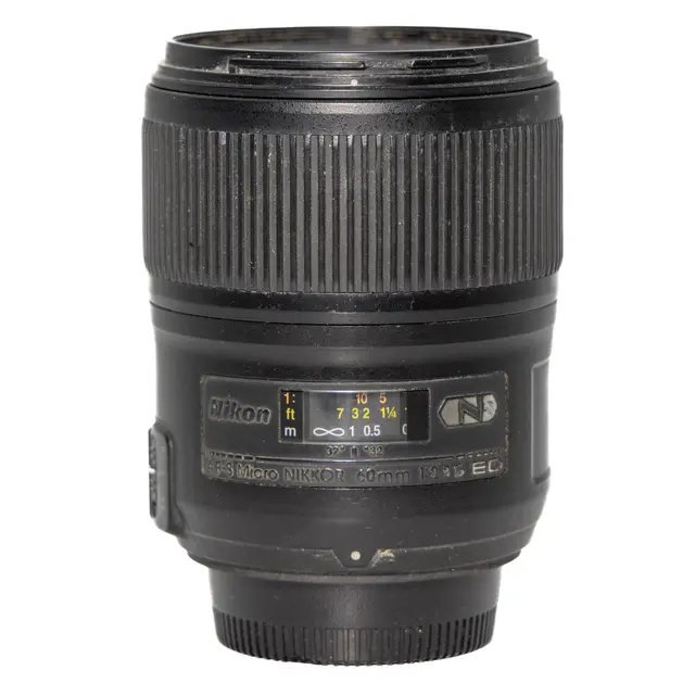 BRUKT Nikon AF-S Micro Nikkor 60mm f/2.8 Tilstand: 4 | Nikon F (FX) 