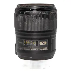 BRUKT Nikon AF-S Micro Nikkor 60mm f/2.8 Tilstand: 4 | Nikon F (FX)