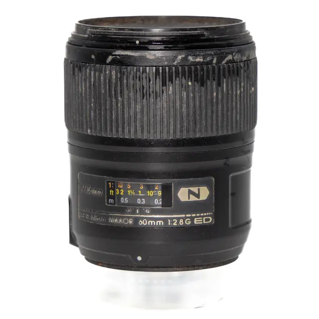 BRUKT Nikon AF-S Micro Nikkor 60mm f/2.8 Tilstand: 4 | Nikon F (FX) 