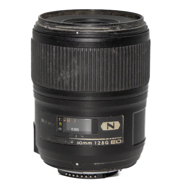 BRUKT Nikon AF-S Micro Nikkor 60mm f/2.8 Tilstand: 4 | Nikon F (FX) 