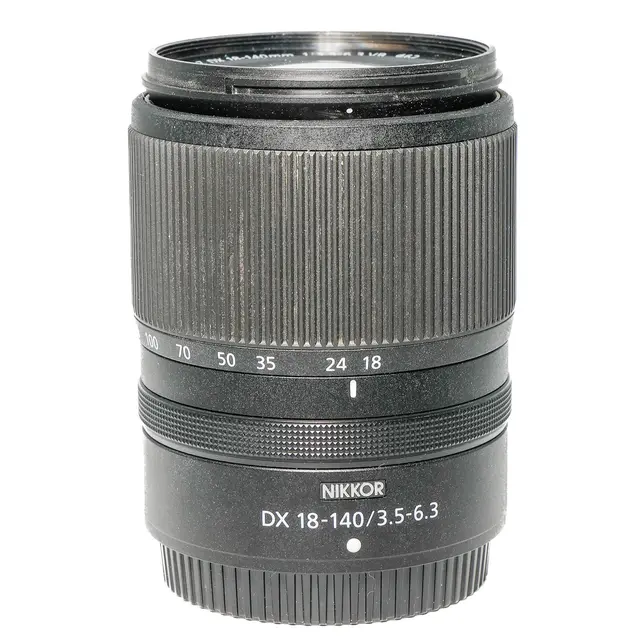 BRUKT Nikon Z DX 18-140mm f/3.5-6.3 VR Tilstand: 2 | Nikon Z 