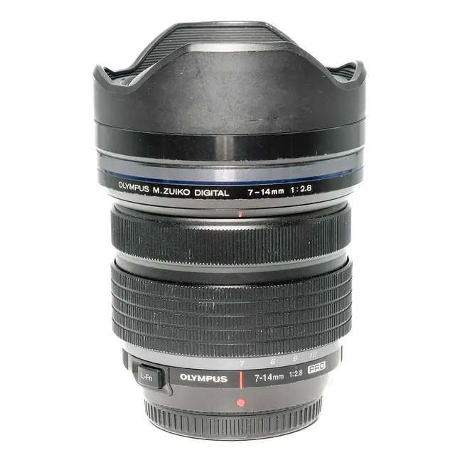 BRUKT Olympus ED 7-14mm f/2.8 PRO Tilstand: 3 | MFT 