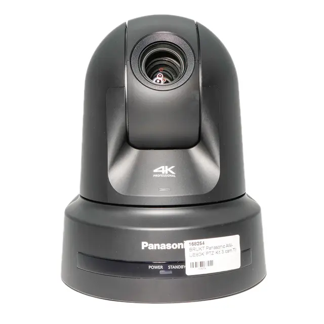 BRUKT Panasonic AW-UE80K PTZ Kit 3 cam Tilstand: 2 