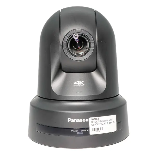 BRUKT Panasonic AW-UE80K PTZ Kit 3 cam Tilstand: 2 