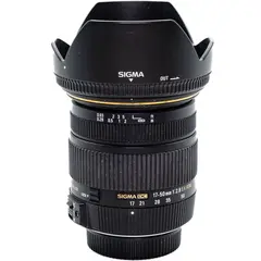 BRUKT Sigma 17-50mm f/2.8 EX HSM Nikon F Bruktsalg-Tilstand: 3