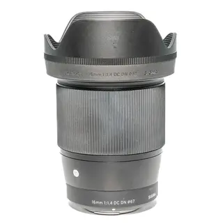 BRUKT Sigma 16mm f/1.4 DC DN Contemp. Tilstand: 2 | MFT
