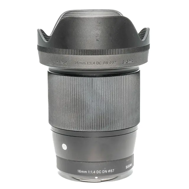 BRUKT Sigma 16mm f/1.4 DC DN Contemp. Tilstand: 2 | MFT 