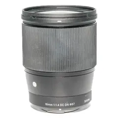 BRUKT Sigma 16mm f/1.4 DC DN Contemp. Tilstand: 2 | MFT
