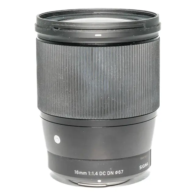 BRUKT Sigma 16mm f/1.4 DC DN Contemp. Tilstand: 2 | MFT 