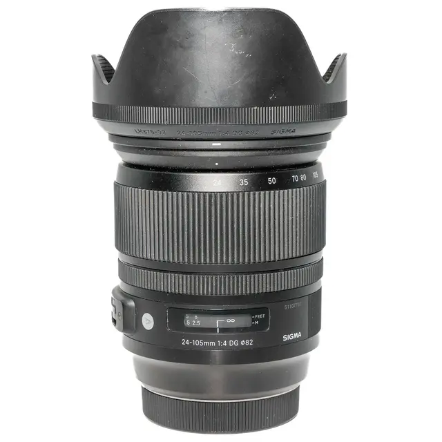 BRUKT Sigma 24-105mm f/4 DG OS HSM Tilstand: 2 | Canon EF 