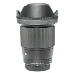 BRUKT Sigma 16mm f/1.4 DC DN C MFT Tilstand: 3 | MFT