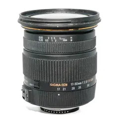 BRUKT Sigma 17-50mm f/2.8 EX DC OS HSM Tilstand: 3 | Nikon F (DX)