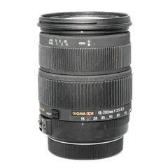 BRUKT Sigma 18-200mm f/3.5-6.3 DC OS HSM Tilstand: 3 | Nikon F (DX)