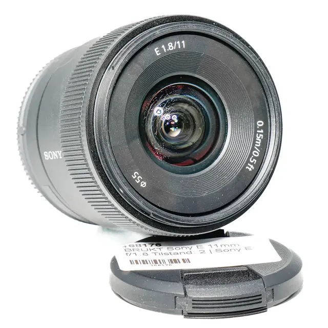 BRUKT Sony E 11mm f/1.8 Tilstand: 2 | Sony E 