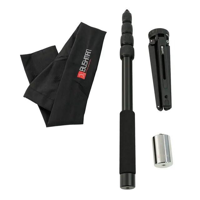 Bushman Monopod V2 Pole + Tripod + Cw2 + Ns 