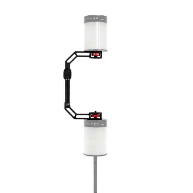 Bushman Bracket Holder For 2 Halo Lights 