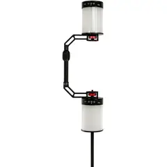 Bushman Double Halo Bracket 2 Halo Lights + Bracket + Bag