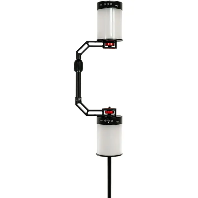 Bushman Double Halo Bracket 2 Halo Lights + Bracket + Bag 