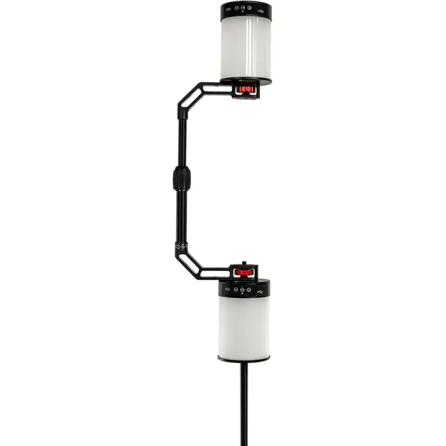 Bushman Double Halo Bracket 2 Halo Lights + Bracket + Bag 