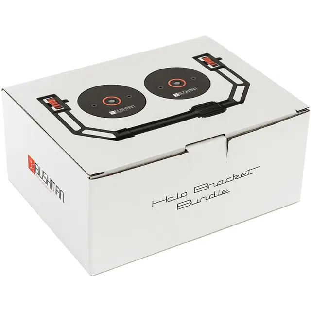 Bushman Double Halo Bracket 2 Halo Lights + Bracket + Bag 