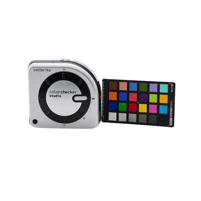 Calibrite ColorChecker Studio Probe skjerm og print 