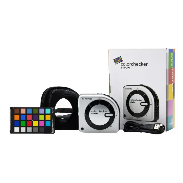 Calibrite ColorChecker Studio Probe skjerm og print 