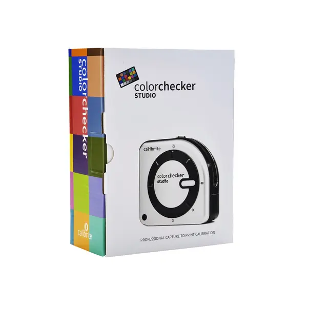 Calibrite ColorChecker Studio Probe skjerm og print 