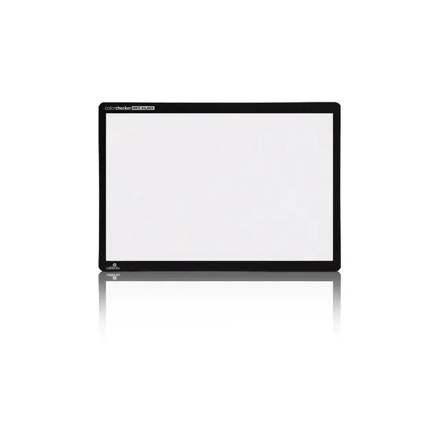 Calibrite ColorChecker White Balance Eksponeringsmåling kart hvit 