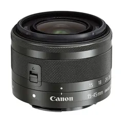 Canon EF-M 15-45mm f/3.5-6.3 IS STM Sort