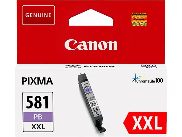 Canon CLI-581XXL PB Blekk for PIXMA TR7550, TR8550, TS6150, TS6151 