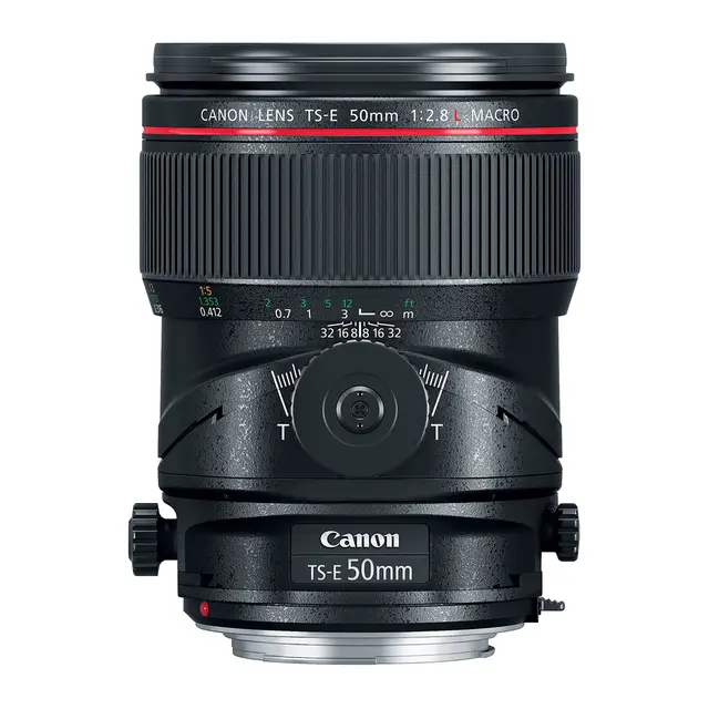 Canon TS-E 50mm f/2.8L MACRO Tilt-Shift objektiv 