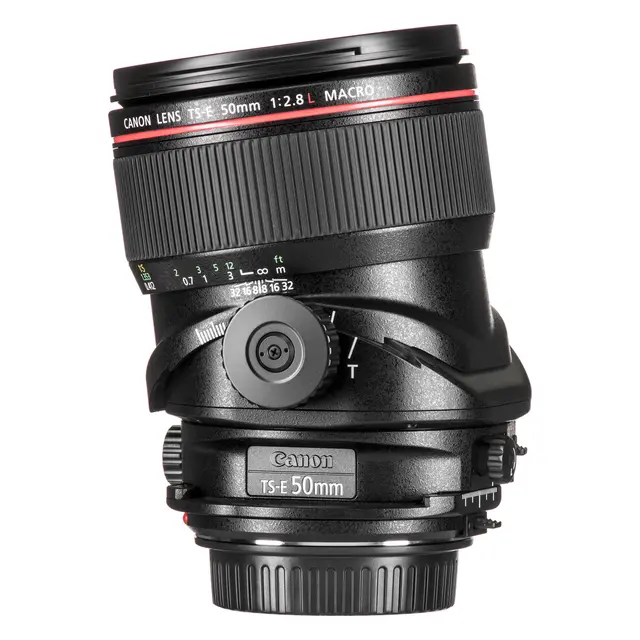 Canon TS-E 50mm f/2.8L MACRO Tilt-Shift objektiv 