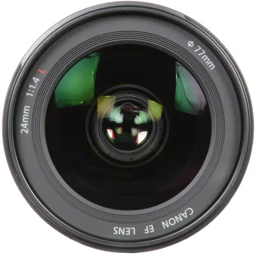 Canon EF 24mm f/1.4L II USM Filterstørrelse 77mm 