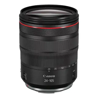 Canon RF 24-105mm f/4L IS USM Normalzoom. 77mm filterdiameter