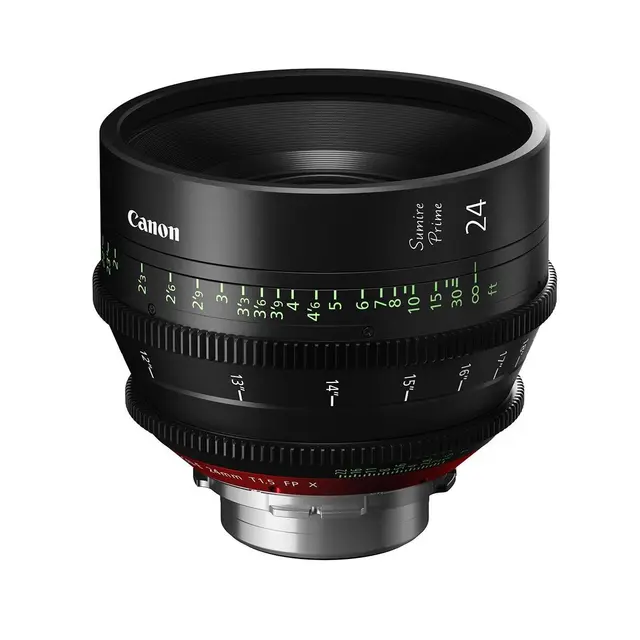 Canon Sumire Prime CN-E24mm T1.5 FP X PL Mount Cine Optikk 