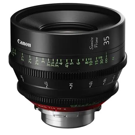 Canon SUMIRE PRIME CN-E35mm T1.5 FP X PL Mount Cine Optikk 