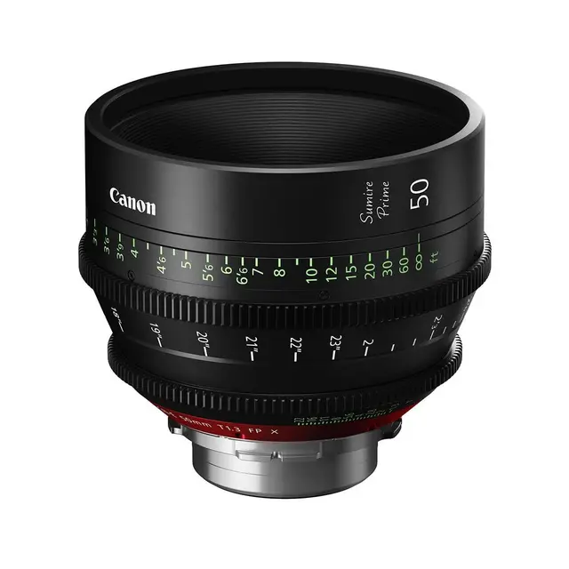 Canon SUMIRE PRIME CN-E50mm T1.3 FP X PL Mount Cine Optikk 