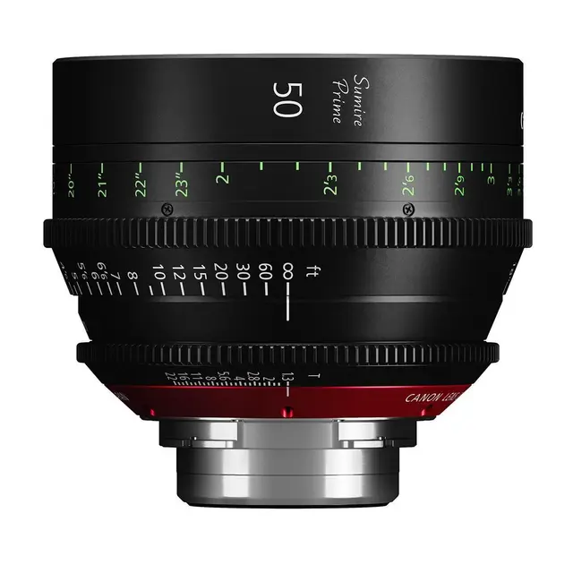 Canon SUMIRE PRIME CN-E50mm T1.3 FP X PL Mount Cine Optikk 