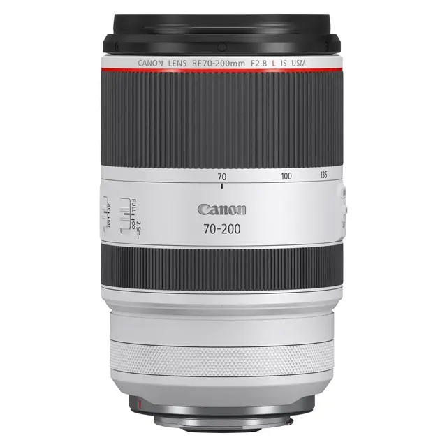 Canon RF 70-200mm f/2.8L IS USM Lyssterk telezoom. Ø 77 mm 