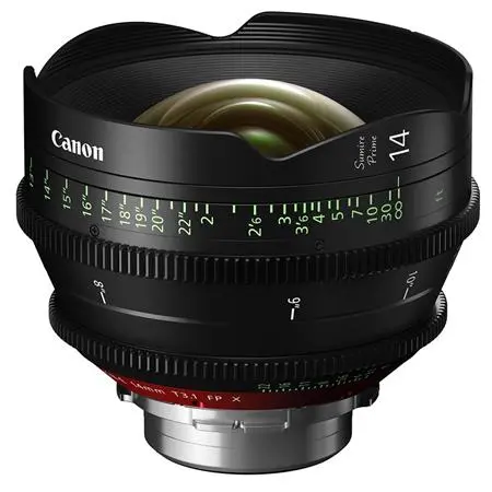 Canon SUMIRE PRIME CN-E14mm T3.1 FP X PL Mount Cine Optikk 