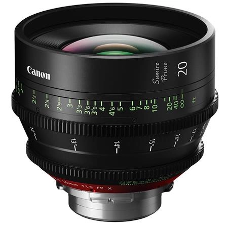 Canon Sumire Prime CN-E20mm T1.5 FP X PL Mount Cine Optikk